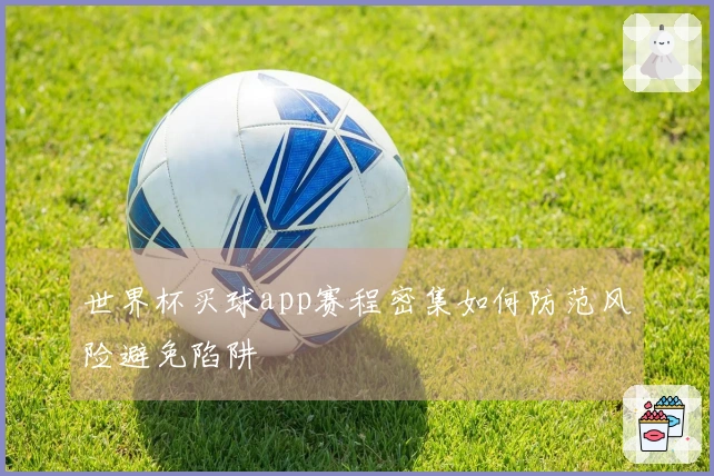 世界杯买球app赛程密集如何防范风险避免陷阱