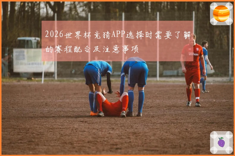 2026世界杯竞猜APP选择时需要了解的赛程配合及注意事项