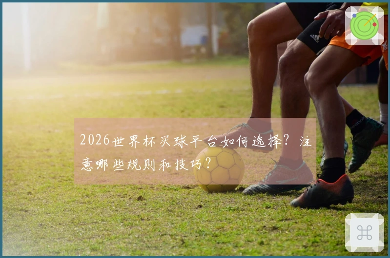 2026世界杯买球平台如何选择？注意哪些规则和技巧？